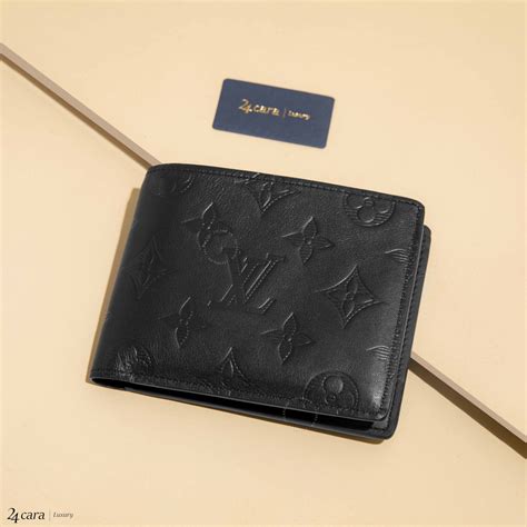 black monogram Lv wallet